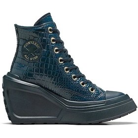 Resim Converse Chuck 70 De Luxe Wedge Kadın Günlük Ayakkabı A10037c Mavi A10037c Mavi 