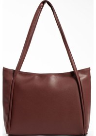 Resim Nou Çift Saplı Salaş Model Vintage Shopper El Ve Omuz Çantası 