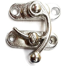 Resim Yay Gözü, Tavla, Ahşap Kutu Klipsi - Minik 20x24 Mm, Nikel, 1 Adet 