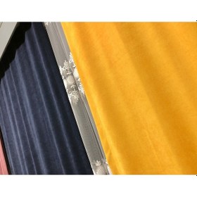 Resim Perdefony 43 Renk Güneşlik Fon Perde Düz Dikim 