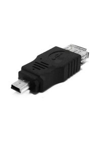 Resim Mini Usb Erkek To Usb Dişi Çevirici Mini Usb Otg 