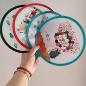 Resim 4 adet Renkli Yaz Katlanabilir El Söve - 21cm Yuvarlak Taşınabilir Söve, Canlı Hayvan ve Bitki Tasarımları ile, Açık Hava Kampı, Etkinlikler ve Tatil Dekorasyonları için Mükemmel, Kamp Aksesuarları 
