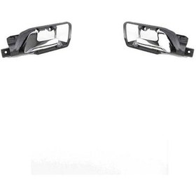 Resim Plo02-0700 Polo 2002- Ön Kapı İç Açma Kolu Rh+lh Nikelajlı Oem No: 6q0839173 / 6q0839174 