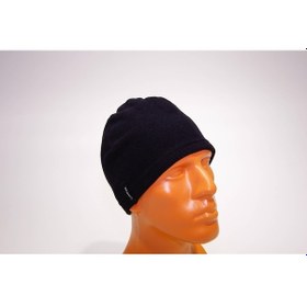 Resim Çocuk Polar Kayak Beresi - Siyah - Firstheat Meridyendukkan Wedze Siyah 