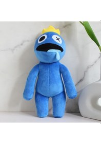Resim İthal Kumaş Roblox Fan Rainbow Friends Gökkuşağı Peluş Oyuncak Oyun & Uyku Arkadaşı 26 CM 001 