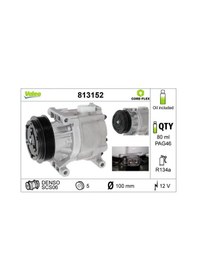 Resim Fiat Albea Klima Kompresoru 1.3 Multijet 2004-2012 Valeo 813152 