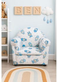 Resim Çocuk Koltuğu 1-6 Yaş Mavi - Beyaz 