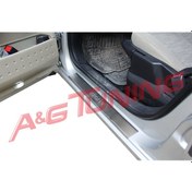 Resim Renault Megane 2 Hb Krom Kapı Eşiği Tk 2004-2010 Paslanmaz Çelik N11.2932 