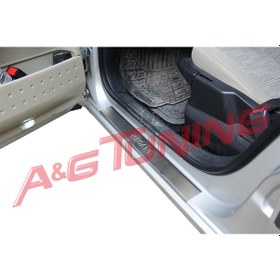 Resim Renault Megane 2 Hb Krom Kapı Eşiği Tk 2004-2010 Paslanmaz Çelik N11.2932 