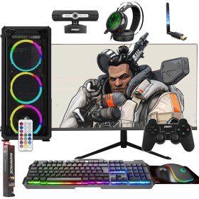 Resim Zeiron AMX30 AMD Ryzen 5 3600 8GB 500GB + 120GB SSD RX550 23.8" Masaüstü Bilgisayar 