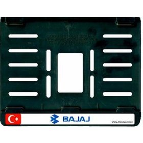 Resim Motosiklet Pleksi Plakalık Bajaj 