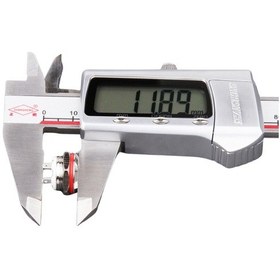 Resim Wd12c1-pin-p1-ec 12mm Düz Yaylı Işıklı Metal Buton - Beyaz 