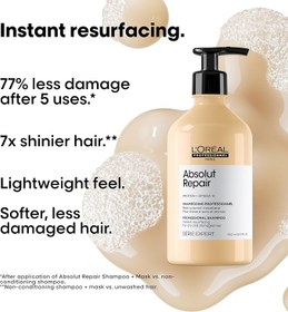 Resim L'Oréal Professionnel Paris Serie Expert Absolut Repair Yıpranmış Saçlar Için Onarıcı Şampuan 500ml 