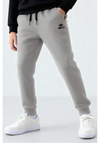 Resim Tommylife Taş Standart Fit Manşetli İnce Erkek Çocuk Eşofman Alt - 11205 Taş 