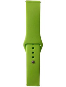 Resim Huawei Gt2 46mm Band Serisi 22mm Klasik Kordon Silikon Strap Kayış-yeşil 