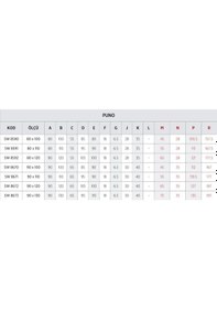 Resim Shower 80X120 Asimetrik Oval Oturmalı Duş Teknesi 