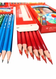 Resim Faber Castell 9 Çeşit Okul Kırtasiye Seti Kalem Boya Silgi Seti 