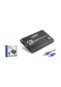 Resim Hadron Hdx1358 Usb 3.0 To Hdmı Video Capture Kartı 4k Ultra Hd Canlı Yayın Ve Kayıt Cihazı - Siyah - 1 Adet 
