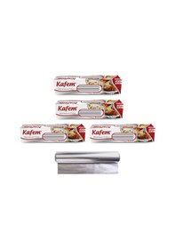 Resim Kafem Aluminyum Folyo 30 CM x 100 M 10mic 4 Paket 