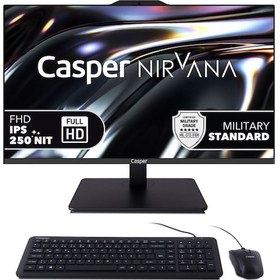Resim Casper Nirvana A80.1315-BX00X-V-S i3-1315U 16 GB 2 TB NVMe SSD Dos AIO Masaüstü Bilgisayar 