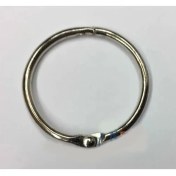 Resim Kilitli Yuvarlak Halka, 2,5cm - 1 Adet 