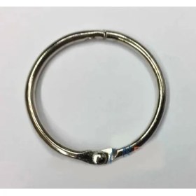 Resim Kilitli Yuvarlak Halka, 2,5cm - 1 Adet 