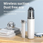 Resim Willowhaven Kablosuz Araba Şarj El Silgi - 3500pa Vakum - Beyaz - Şarj Edilebilir 1200mah 1 Adet 