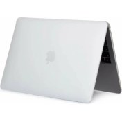 Resim Arabulalaca Apple MACBOOK Air 13' 2019 2020 A1932 Hardcase Kapak Kılıf - Mat Şeffaf 