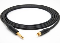 Resim Rca to 6.3 mm Mono kablo 1.5 metre 