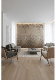 Resim İthal 16m2 Duvar Kağıdı Çiçek Desen 3boyutlu Simli Silinebilir Beyaz 