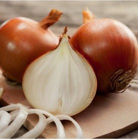 Resim Doğal Geleneksel Akpınar Orta Erkenci Soğan Tohumu 50 Tohum 