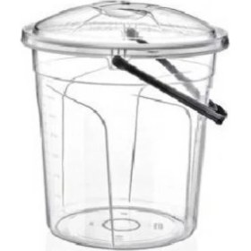 Resim Ertan Kapaklı Kova 2 No Şeffaf 5 Lt. 