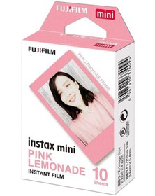 Resim Fujifilm Instax Mini Pink Lemonade 10'lu Özel Film 