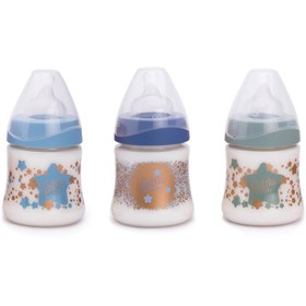 Resim Suavinex Haute Couture Pp Biberon Geniş Ağız 150Ml - Mavi 