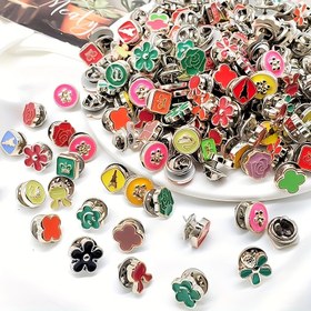 Resim 60/120 adet Yeniden Kullanılabilir Snap Düğmeleri - Pantolon, Elbise ve Ceketler için Anında Çıkarılabilir Kapak | Moda Aksesuarı, Bel Ayarlayıcı, Dikişsiz Yedek Parça Seti 