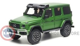 Resim 1:18 Almost Real 2023 Mercedes Benz G Class G63 AMG W463 Hell Magno Green 