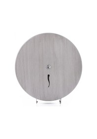 Resim ARGESAN-Paslanmaz Çelik WC Kağıtlığı JUMBO Q28 cm-KROM ESKİTME 