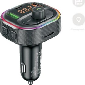 Resim X-Typed Bluetooth FM Transmitter Araç İçi Ultra Hızlı Şarj Aleti iPhone ve Android Uyumlu Xlevel 