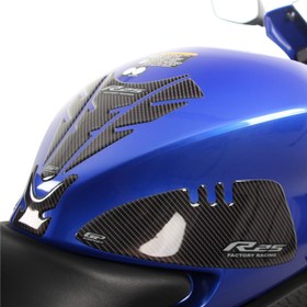 Resim Yamaha R25 2019-2023 Uyumlu Tank Pad Seti Mavi Gp Kompozit