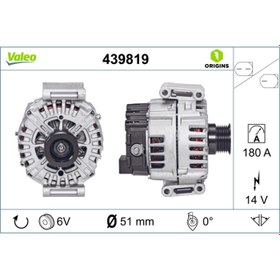 Resim ALTERNATOR (14V 180A) C-CLASS W204 11>14 E-CLASS W212 11>15 