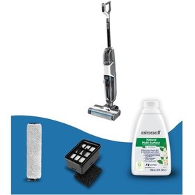 Resim Bissell Crosswave HF3 Cordless Pro Kablosuz Şarjlı Dikey Süpürge Makinesi 