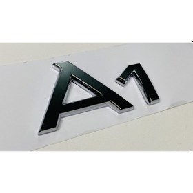 Resim Audi A1 2011 - 2023 Arka Bagaj Yazısı Krom 
