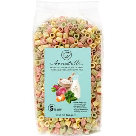 Resim BONATELLİ Keçi Sütlü Sebzeli Makarna 300g 