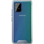 Resim Samsung Galaxy S10 Lite Kılıf Gard Nitro Şeffaf Silikon+Nano Glass Şeffaf Gpack