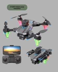 Resim Katlanabilir Drone 1080p Kamera Full Hd Çekim Hafif Ve Taşınabilir 