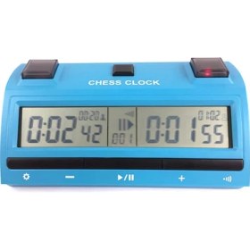 Resim Skyeyyt Profesyonel Satranç Dijital Zamanlayıcı Satranç Saati Yukarı Masa Oyunu Koruma Bonusu Yarışması Saat Ölçer (Yurt Dışından) 