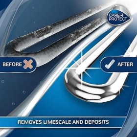 Resim + Protect Kahve Makinesi ve Su Isıtıcıları Temizleyici, Kireç Çözücü, Üniversal, Kireci Çözer ve Kahve ve Çay Kalıntılarını Giderir, 6 Aylık Tedarik Için 6 Poşet 