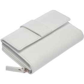 Resim Beyaz Deri Kadın Cüzdan - S1CB00005813-B58 