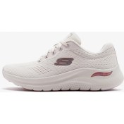 Resim Skechers Arch Fit 2.0 - Big League Kadın Bej Spor Ayakkabı 150051 Ntmt 