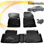 Resim Citroen C5 3D Paspas Havuzlu Siyah 2008-2015 Arası 4 Prç N11.963 
